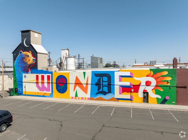 Street art is scattered throughout downtown Greeley.