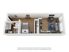 Floor Plan - Proctor Flats