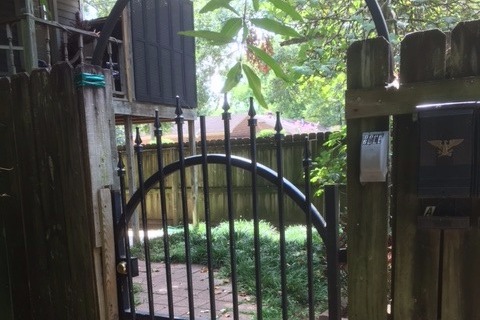 entrance gate - 2052 Turner St