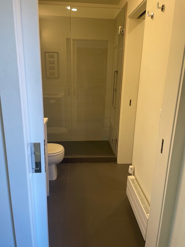 Pocket Door (on right) to Walk-In Closet - 1136 Vine St