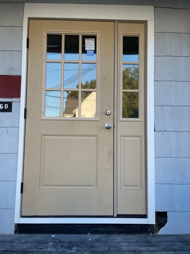 Front door - 158 Division Ave
