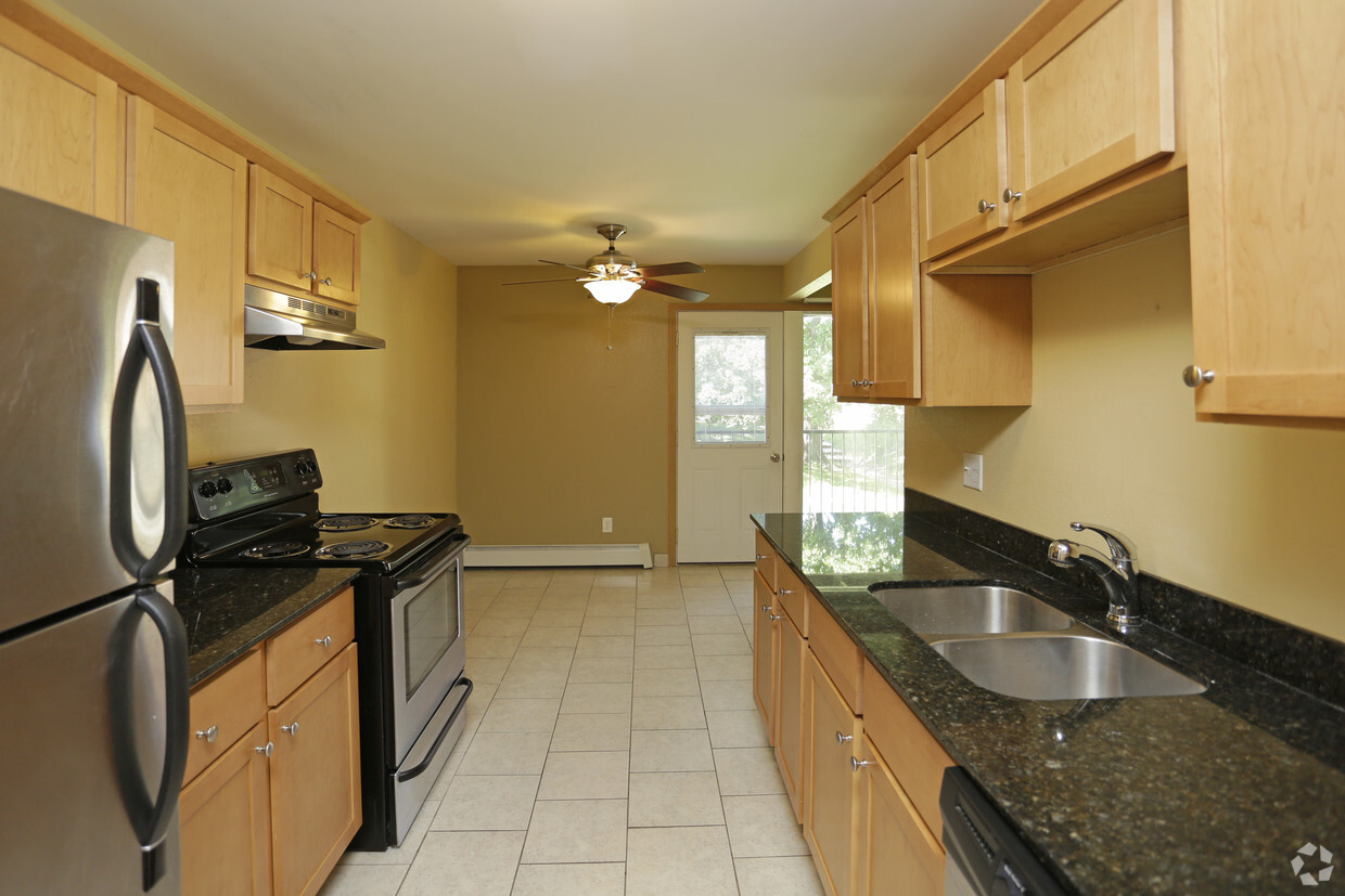 Two Bedroom - Kitchen - Gateway Commons