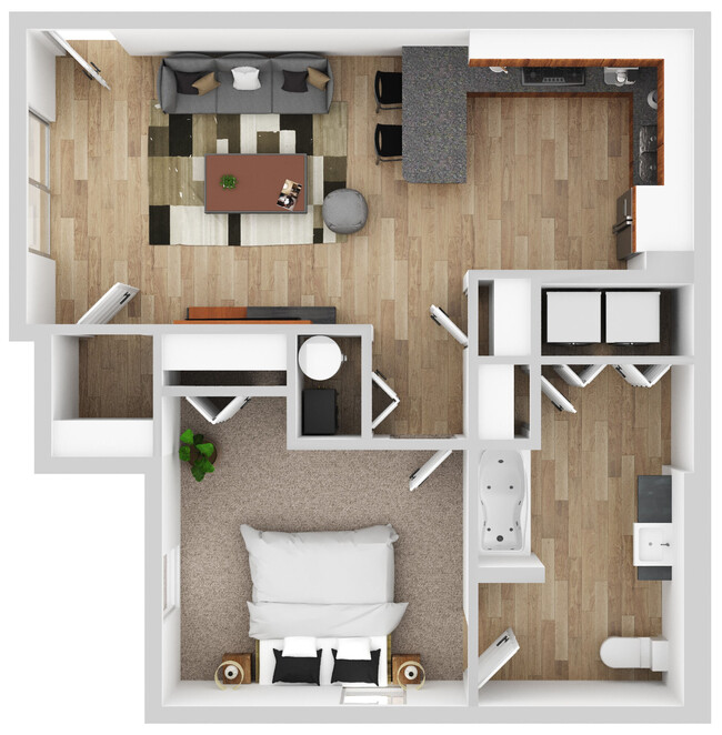 Floorplan - The Reserves at South Lake