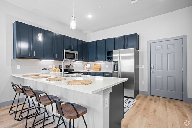 1BR, 1BA - 680SF A2 - The Gibson