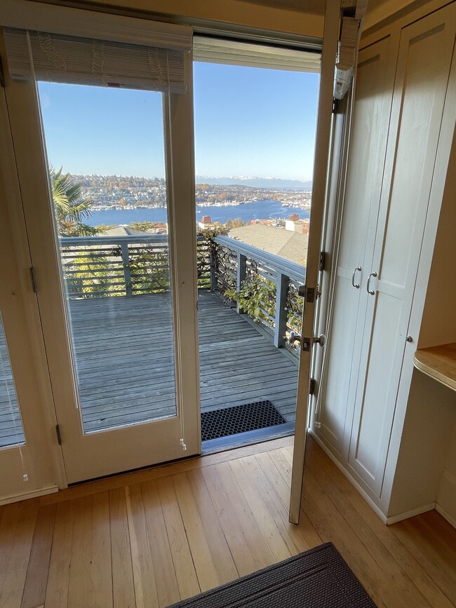 kitchen to deck - 2215 Broadway E