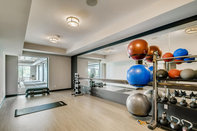 Private Yoga and Group Fitness Room - Aura  Age 55 Plus Active Community