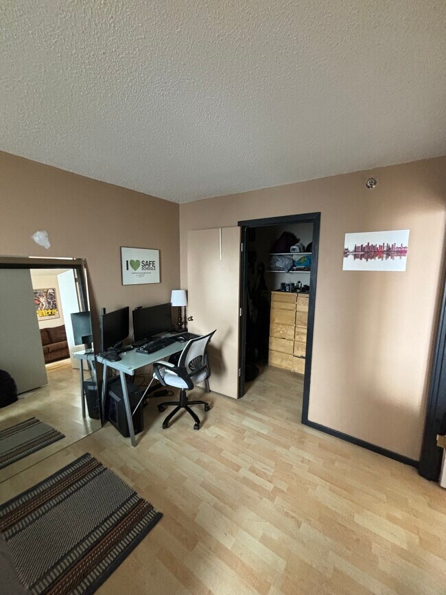 Bedroom and walk-in closet - 433 S 7th St