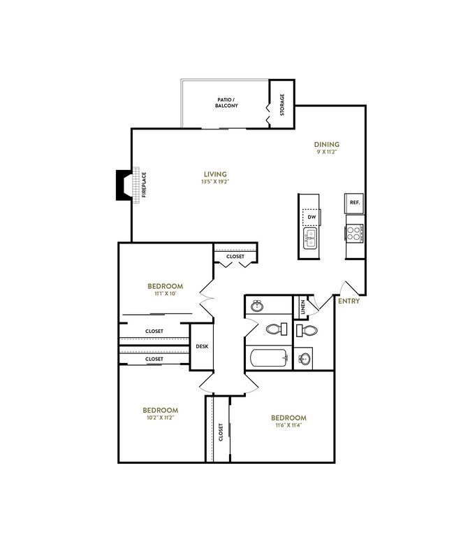 S2-Wynne-Floorplans_C1-3b2b-1150sf.jpg - The Wynne