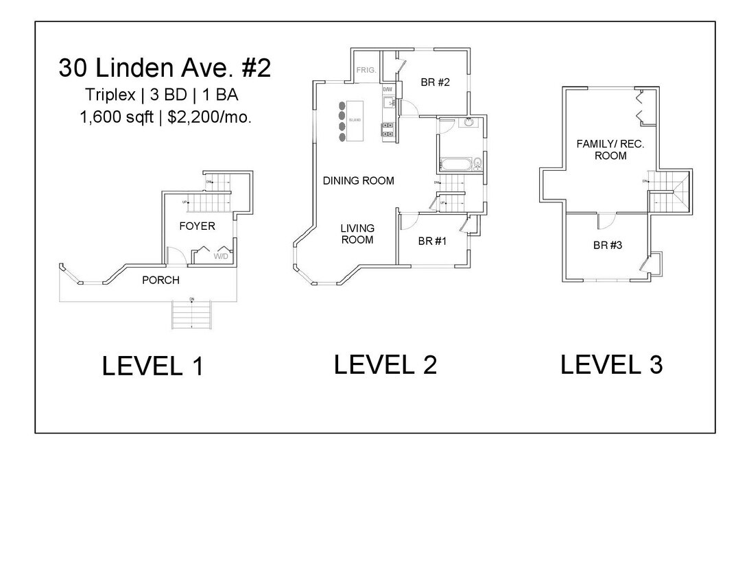 30 Linden Ave Unit 2, Jersey City, NJ 07305 Apartments in Jersey City