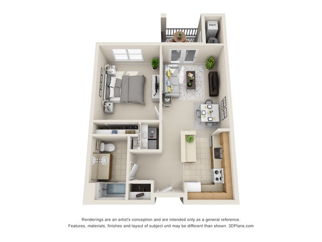 Plano de planta - 55+ Heritage Village at Elton Corner