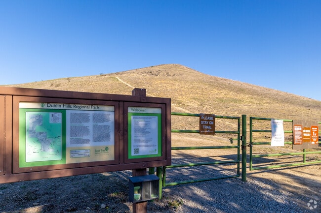 Enjoy the nature trails at Dublin Hills Regional Park for a hike.