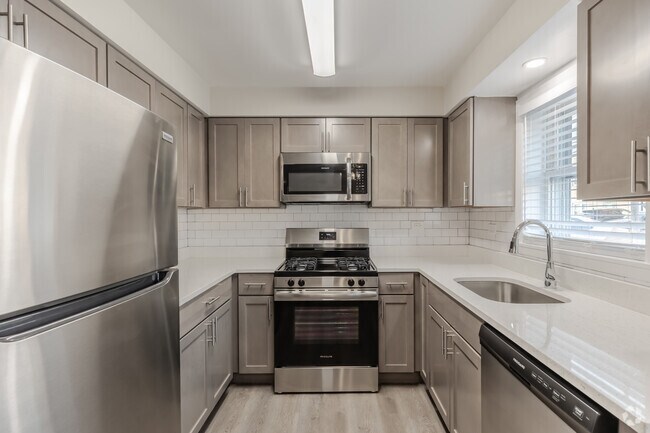 Estudio - 625SF - Cocina - 8524-8532 W Gregory St