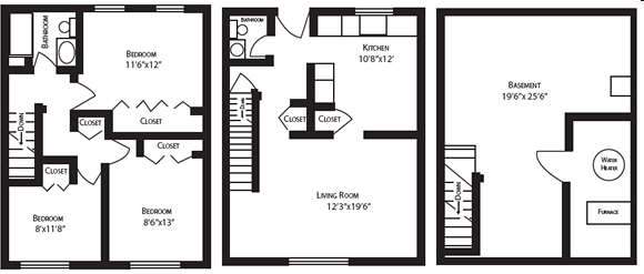 3 HAB/1.5 BA - Hickory Hollow Cooperative