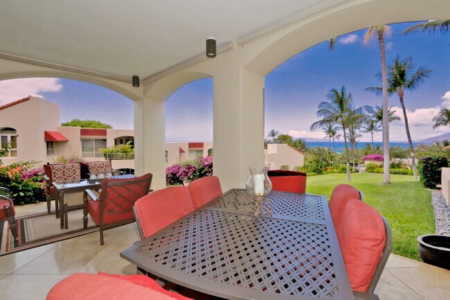 Foto del edificio - Furnished, 2 Bed/3 Bath Wailea Palms Residence Gated with Ocean Views