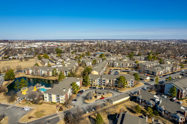 Aerial Photo - Villas on Memorial