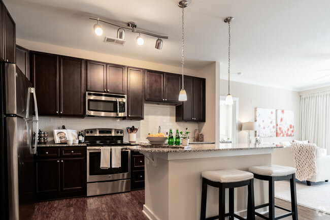 B1 Floor Plan (2BR 2BA) 1,097 Sq. Ft. - Meridian at Harrison Pointe