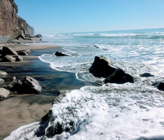 The beaches in Encinitas are world-famous