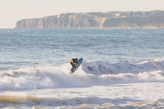 San Clemente State Beach is a hot spot for local surfers.