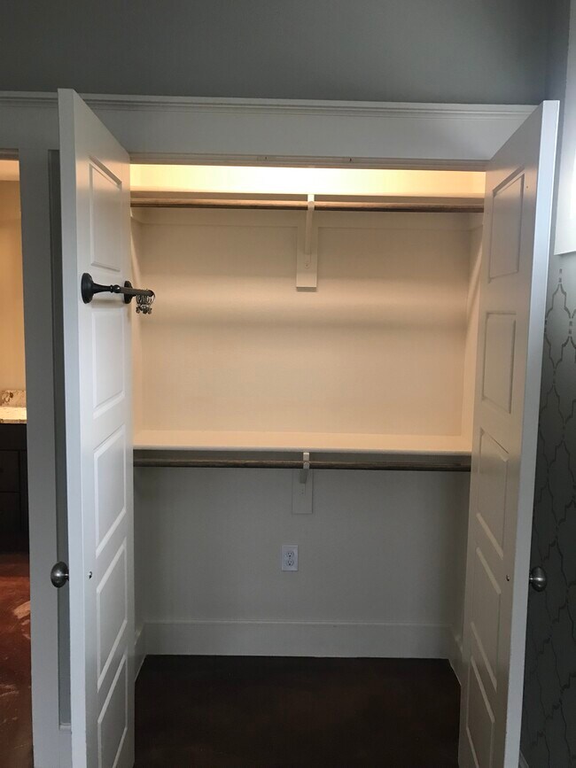 Master closet interior - 1324 May Street