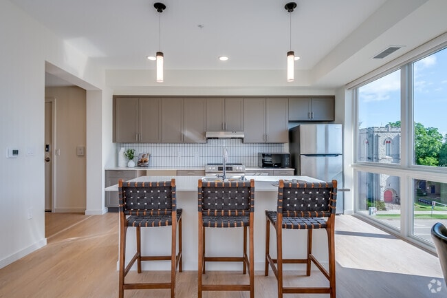 2BR, 2BA - 1,150SF - Kitchen - LUX at Lawrence