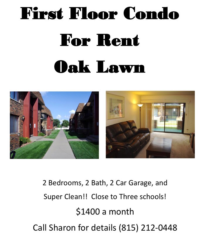 10428 S Pulaski Rd, Oak Lawn, IL 60453 Condo for Rent in Oak Lawn, IL
