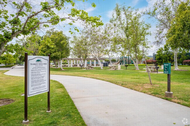Trabuco Mesa Park is one of the largest parks in Rancho Santa Margarita with various amenities.