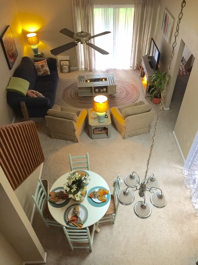 view from loft - 405 Brown Rd Apartments