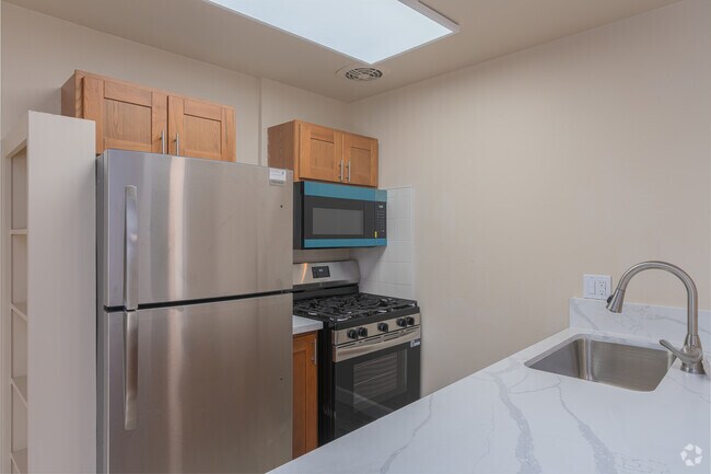 1HAB, 1BA - Unidad 21 - Cocina - The Montecito Apartments