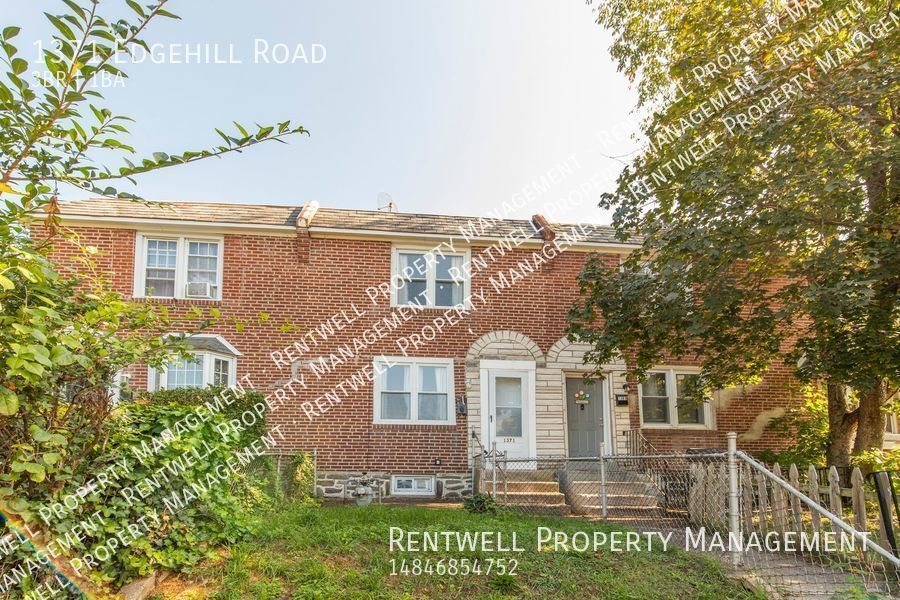1371 Edgehill Rd, Darby, PA 19023 House for Rent in Darby, PA