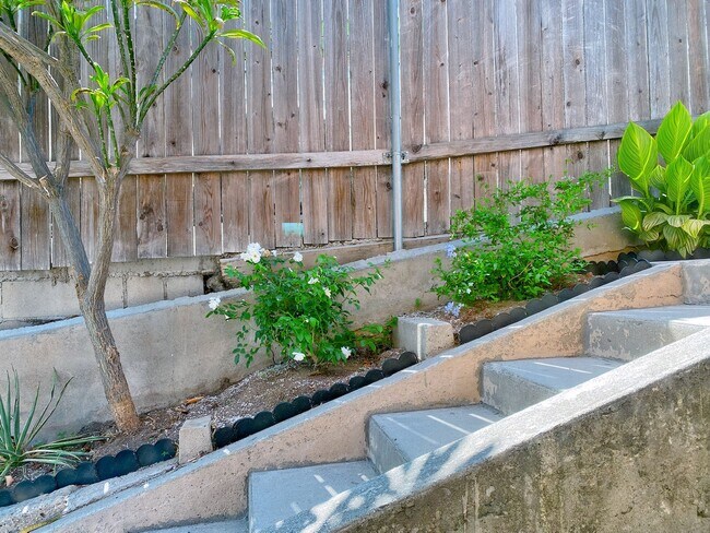 Stairs to unit and backyard - 4044 Folsom St