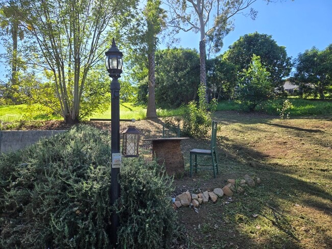 Garden sitting area - 5819 Redondo Dr