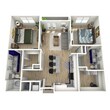 Two Bedroom / Two Bath
