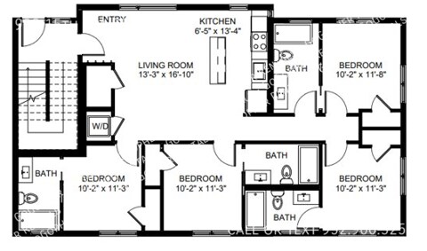 Building Photo - Modern 4 Bedroom Apartment Close to U of M...