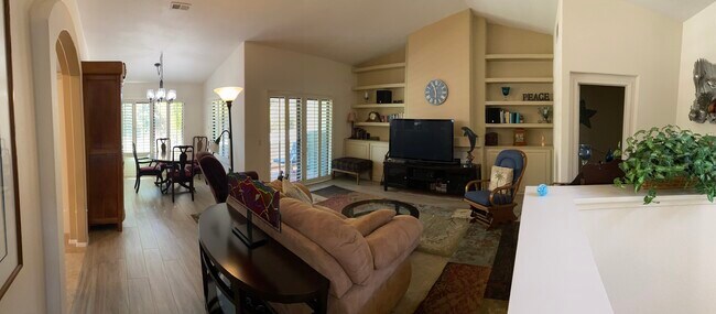 Living Room, Dining & Balcony - 3648 Azure Cir