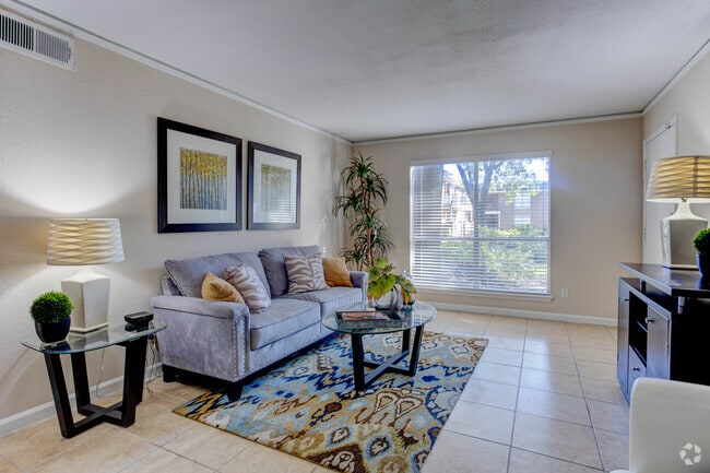 Living Area - The Alora Apartments