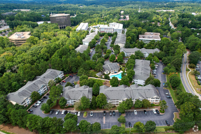 Aerial Photo - Highland Park Atlanta