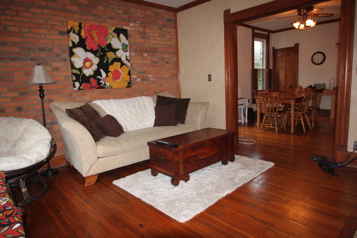 Living Room with Hardwood Floors - 239 E Whittier St