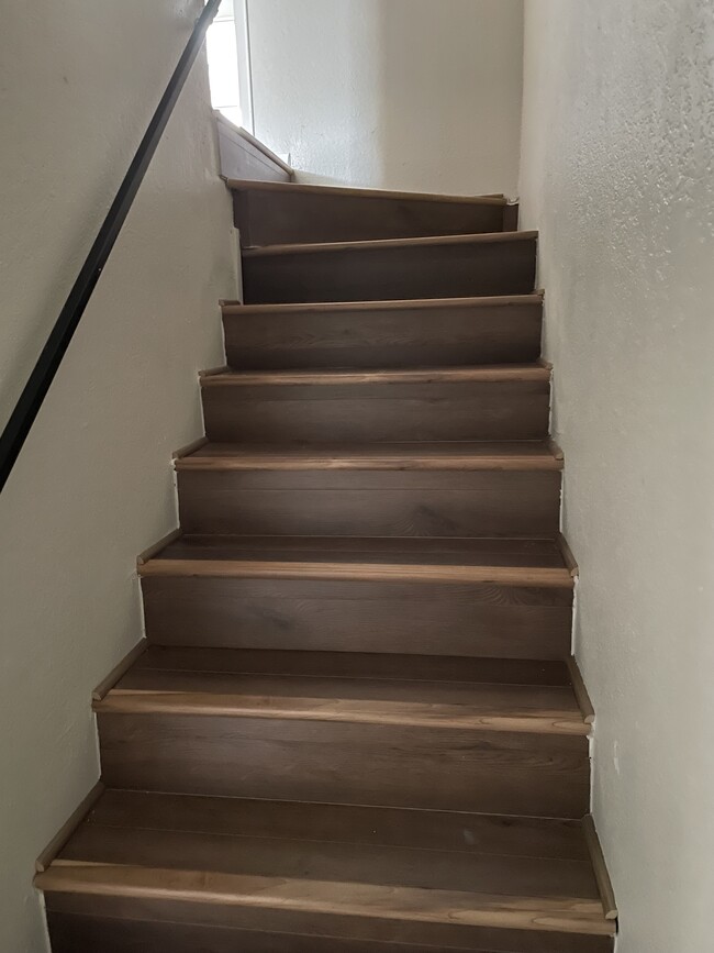 Stairwell (new floors) - 8110 Foxfire Ln