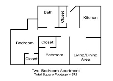 Floorplan - Freedom Village II Apartments