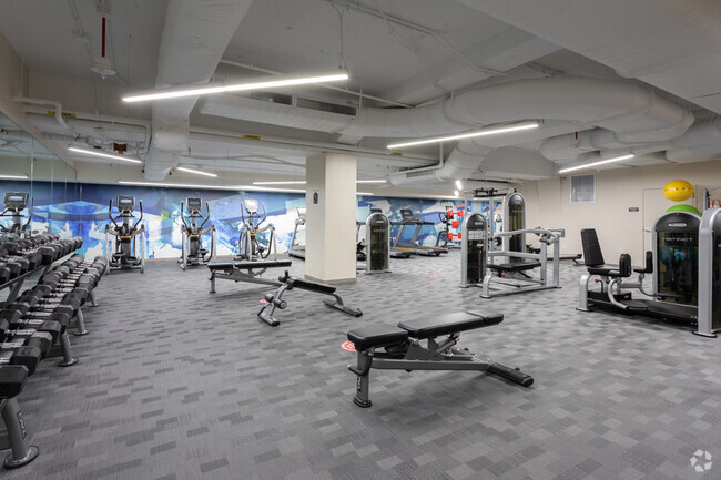 Fitness Center - The Barton at Woodley