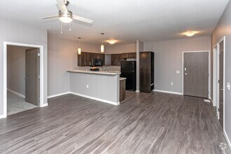 Camden Livingroom/Kitchen - Westview Heights Apartments, LLC