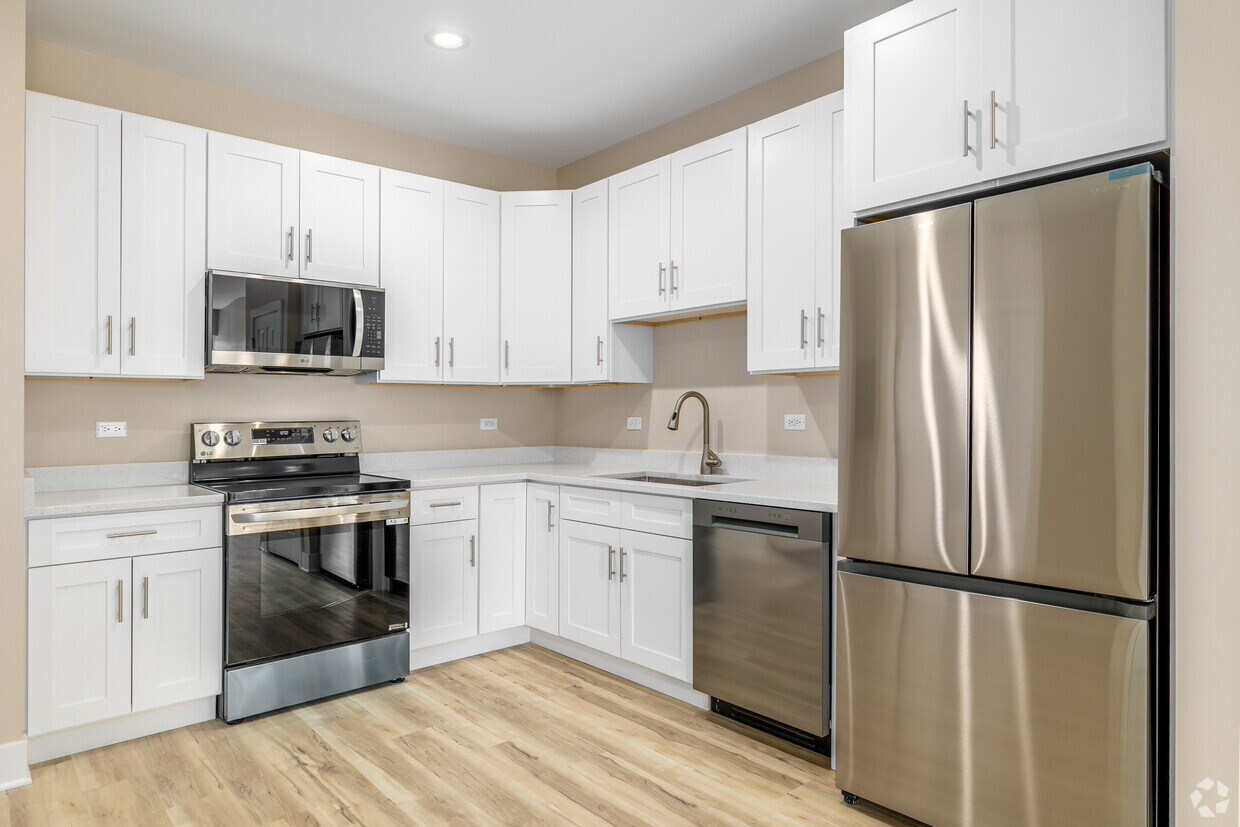Estudio - 690 pies cuadrados - Cocina - 400 S Main Pl