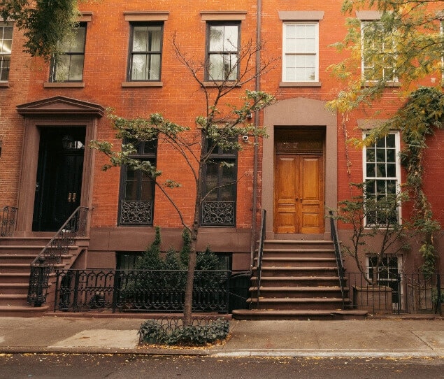 Brownstones in Brooklyn Heights