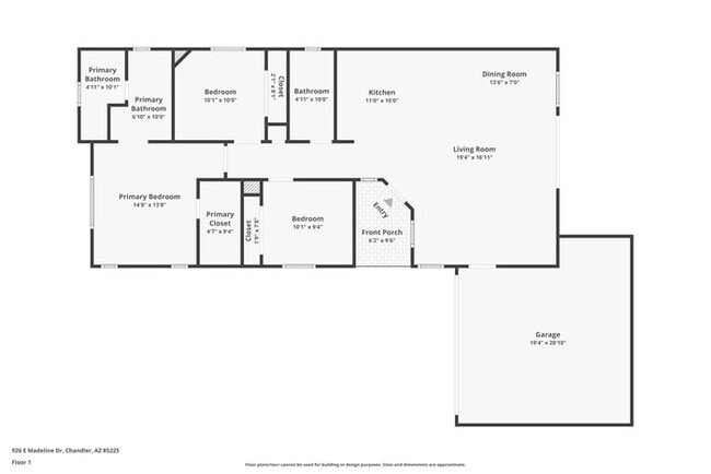 Building Photo - 926 E Madeline Dr