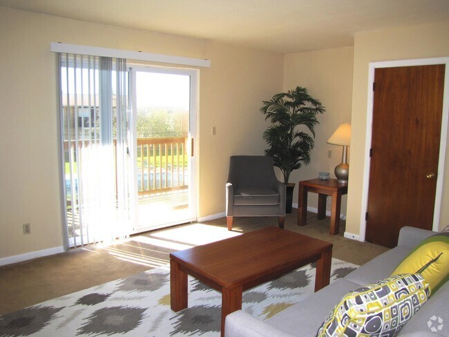 Sala de estar - University Crossing Apartments
