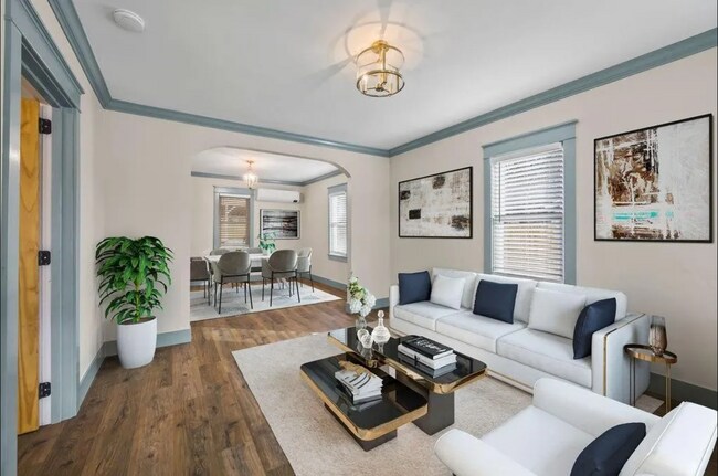 Sala de estar - 1732 N Gregg Ave