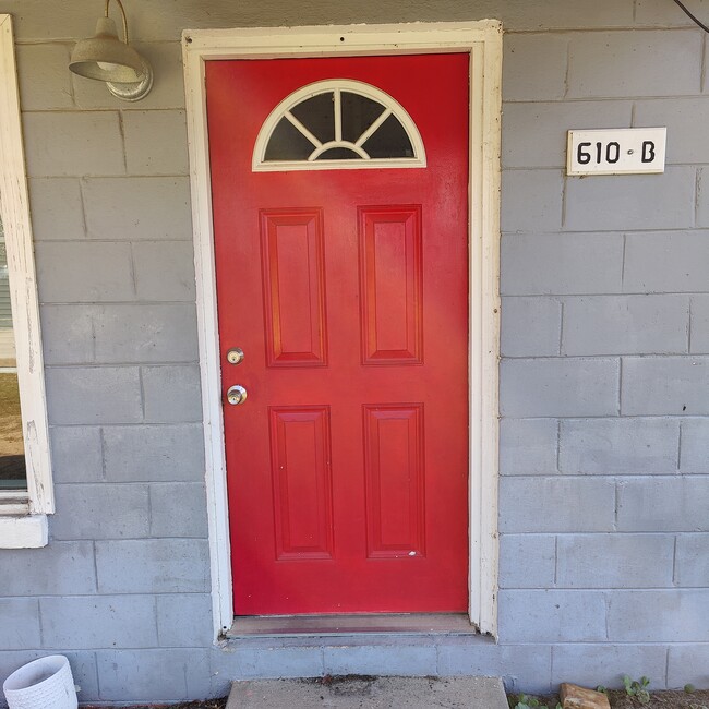 Front door - 610 Mills Ave