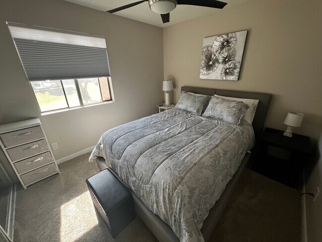 Second bedroom. New queen pillow top mattress - 5995 N 78th St