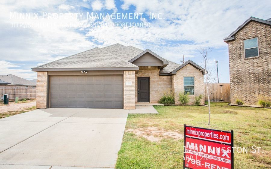 1202 Kingston St. House Rental in Wolfforth, TX