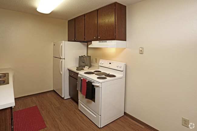 Two Bedroom - Kitchen - Hidden Valley Apartments